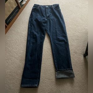 Vintage Wrangler Blue Straight Leg Jeans 30x34